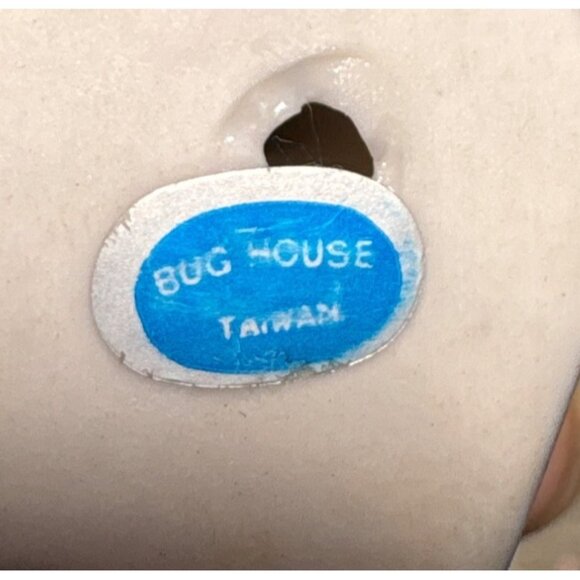 Vintage Bug House Nativity Figurines Taiwan Bone China Set Of 6 Original Box - Picture 7 of 9